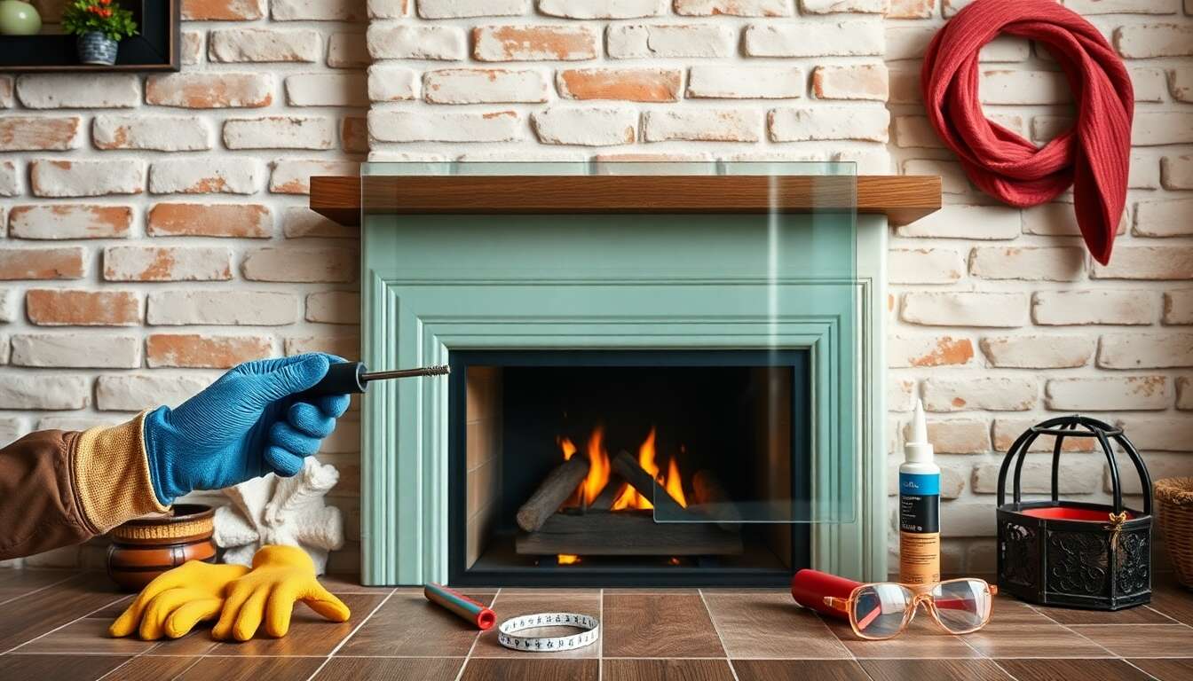 Remplacer vitre cheminée : astuces pour réussir