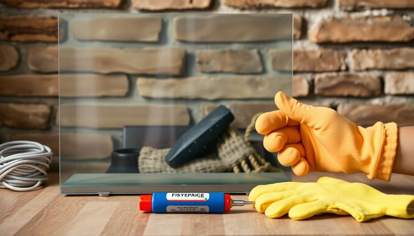 Comment installer une vitre insert facilement ?