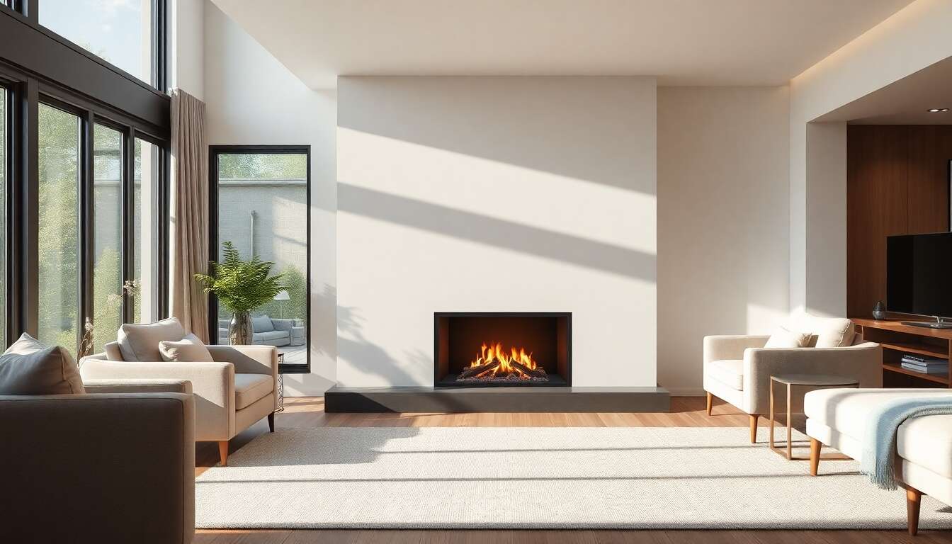 Pourquoi adopter une cheminée à vitre autonettoyante