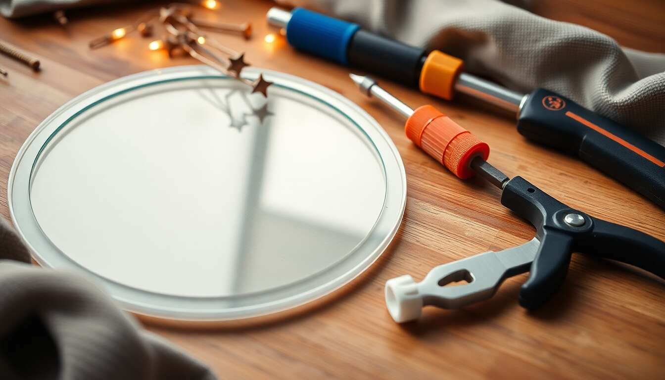 Remplacer une vitre d'insert : mode d'emploi pas à pas