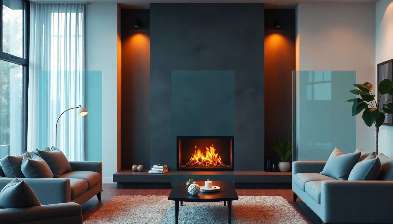 Comprendre les différents types de vitres pour inserts de cheminée