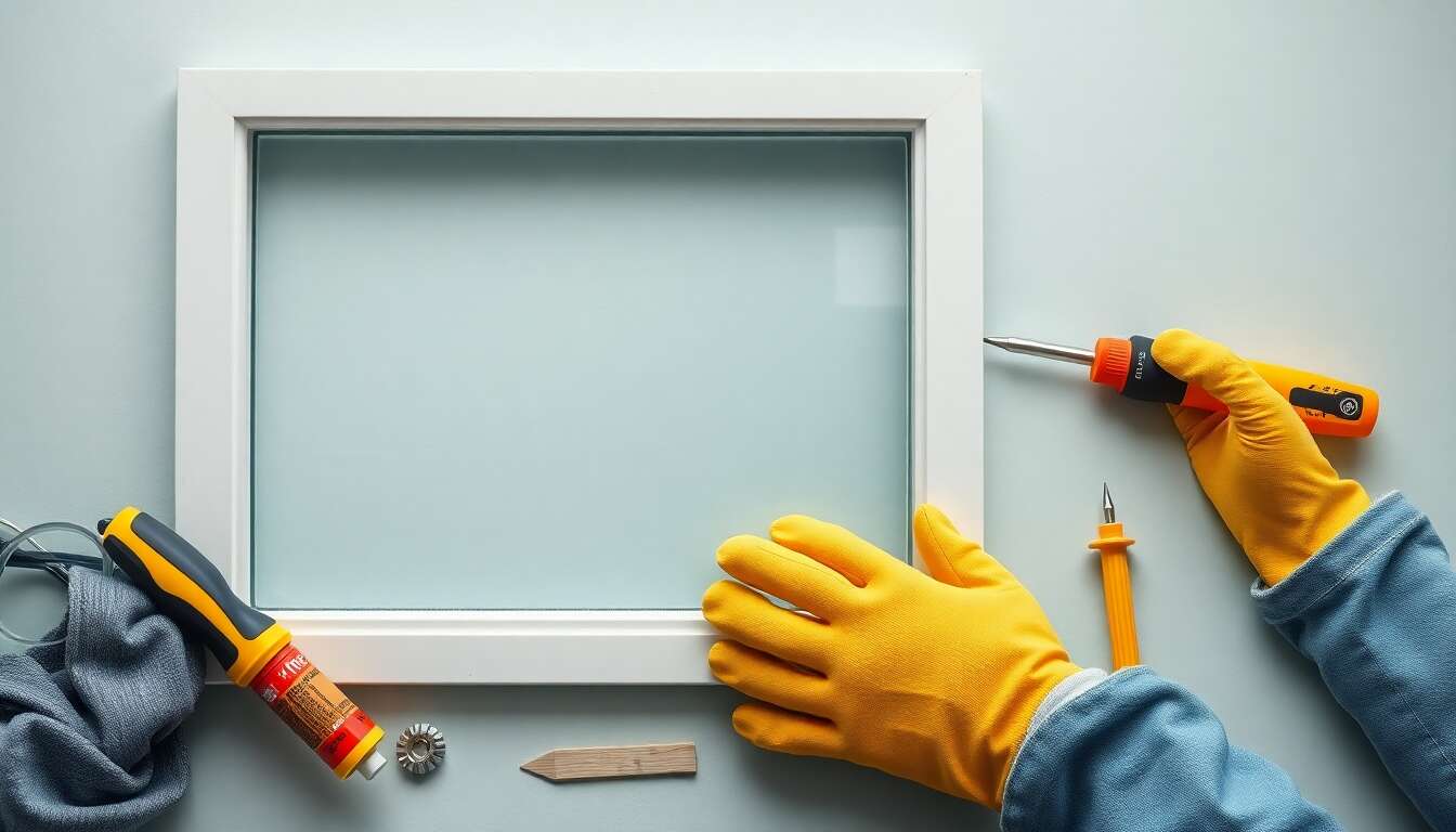 Remplacer une vitre d'insert : étapes et conseils