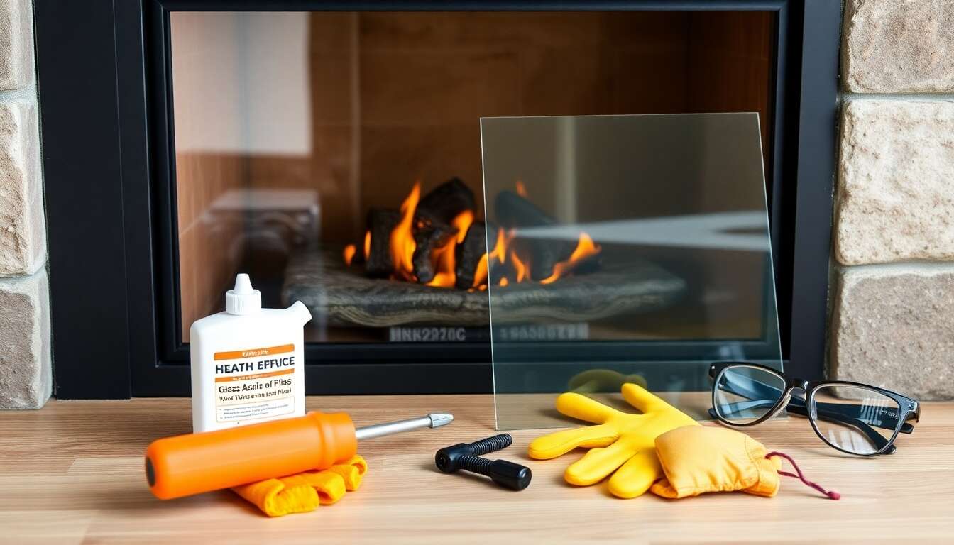 Comment remplacer efficacement les vitres d'un insert Fabrilor ?