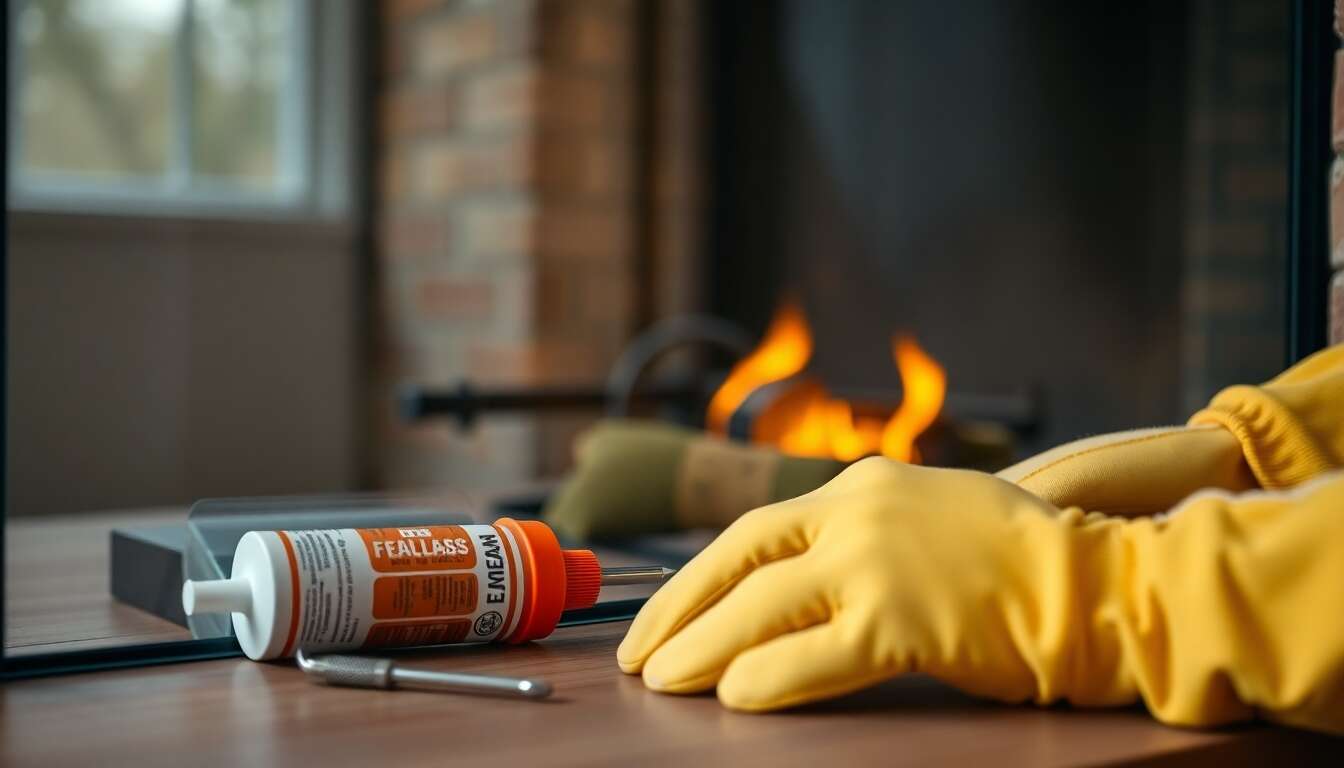 Comment remplacer les vitres d'un insert Richard Le Droff ?