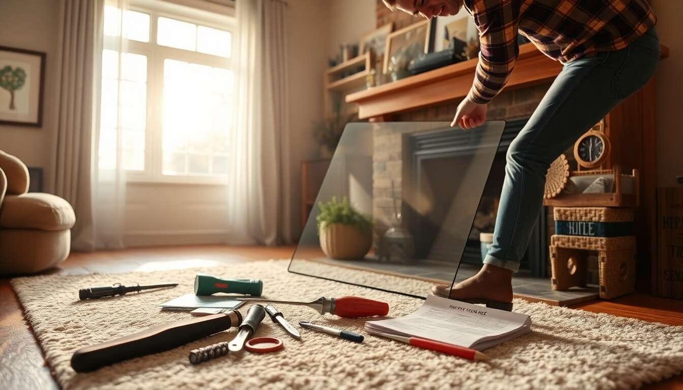 Changer une vitre d'insert marque Philippe : astuces et conseils pratiques