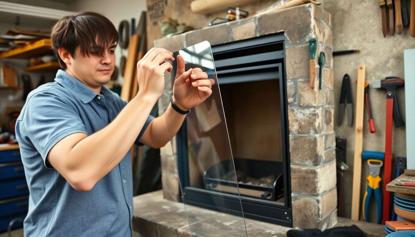 Quand faut-il remplacer la vitre de votre insert richard le droff ?