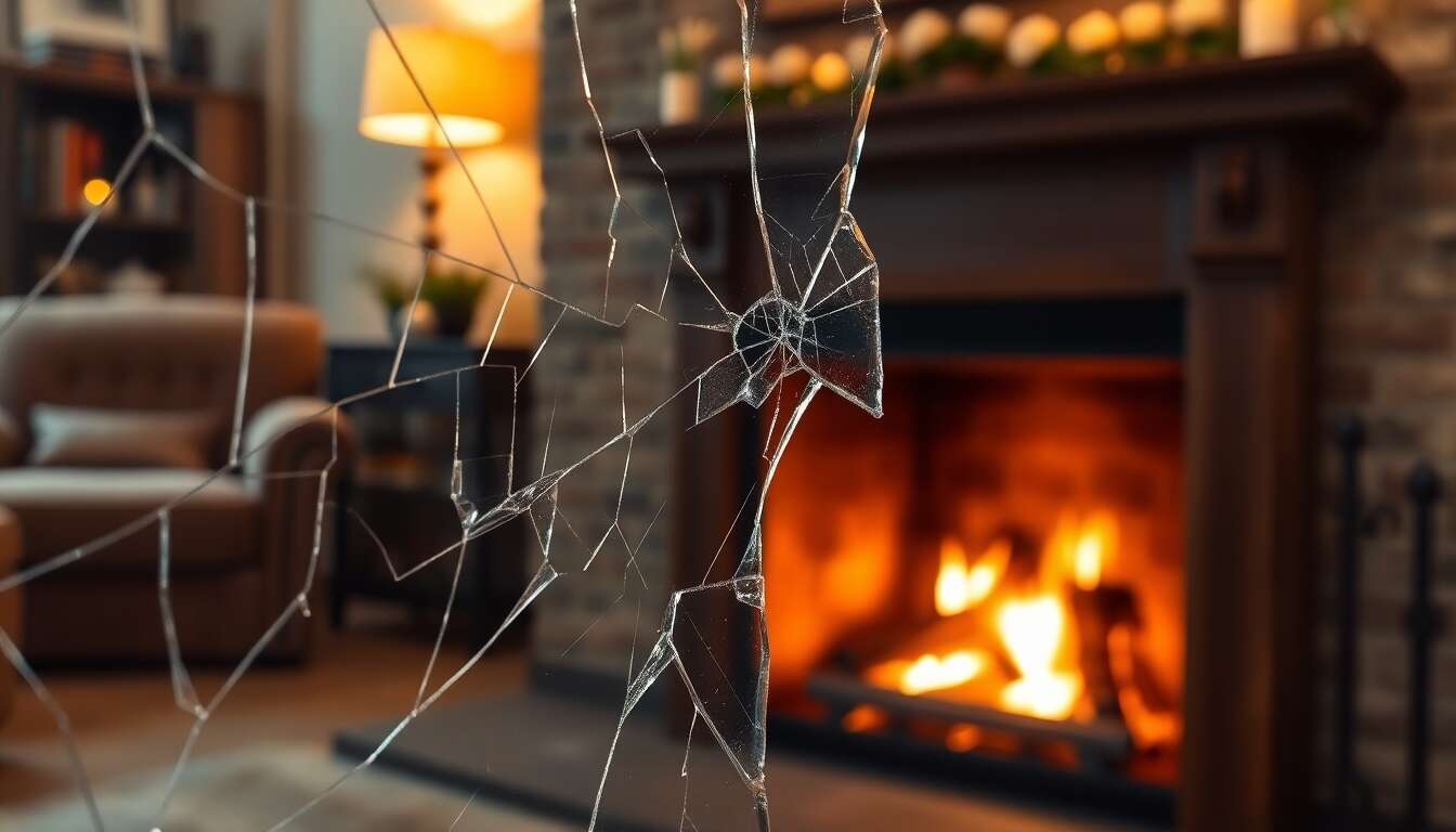 Vitre d'insert Invicta cassée : que faire ?