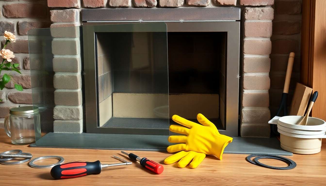 Changer les vitres d'un insert Franco Belge soi-même, comment faire ?