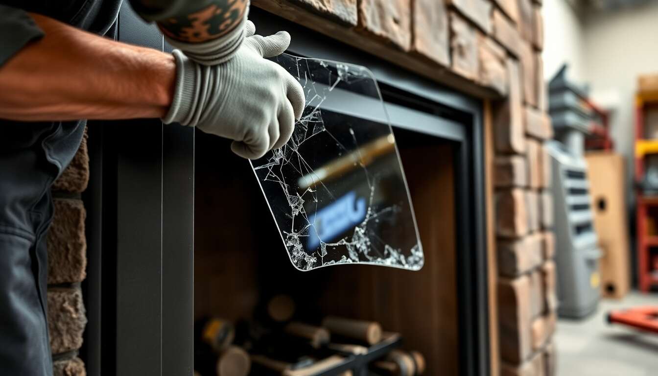 étapes pour remplacer sa vitre d'insert invicta